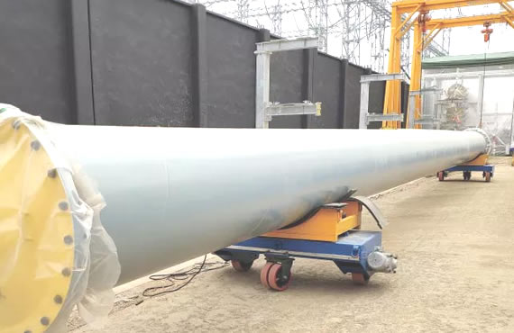 電力設備變電站鋼柱起重吊裝作業(yè)